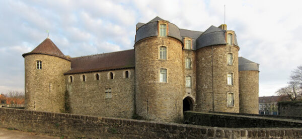 The medieval Castle of Boulogne France